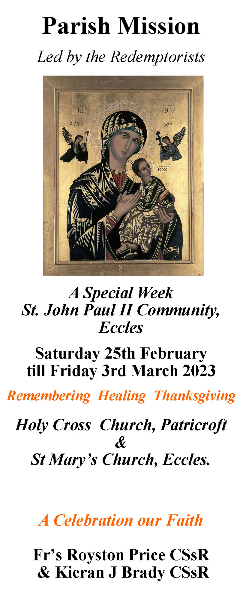 Eccles mission