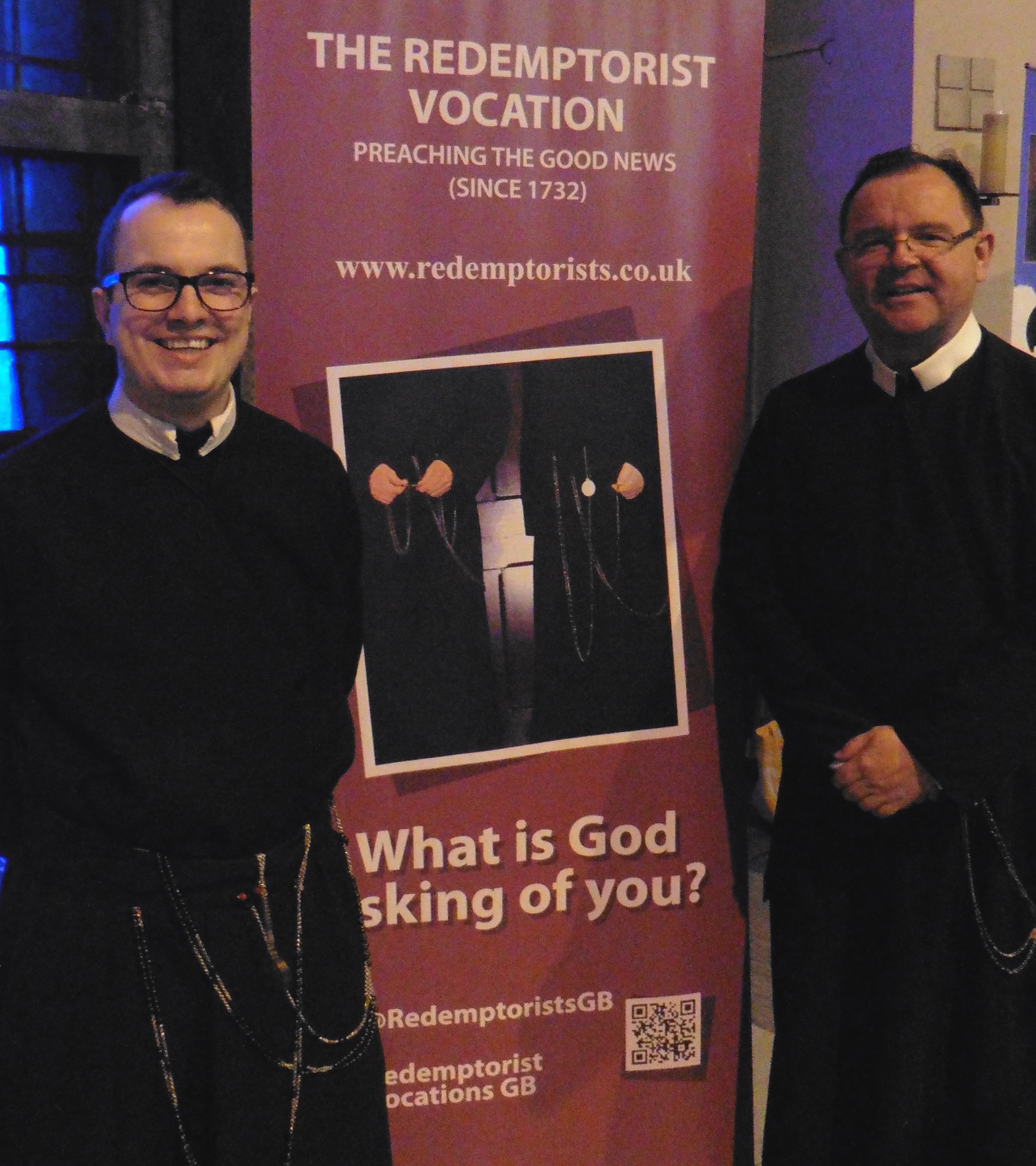 frs richard and peter cssr vocations team