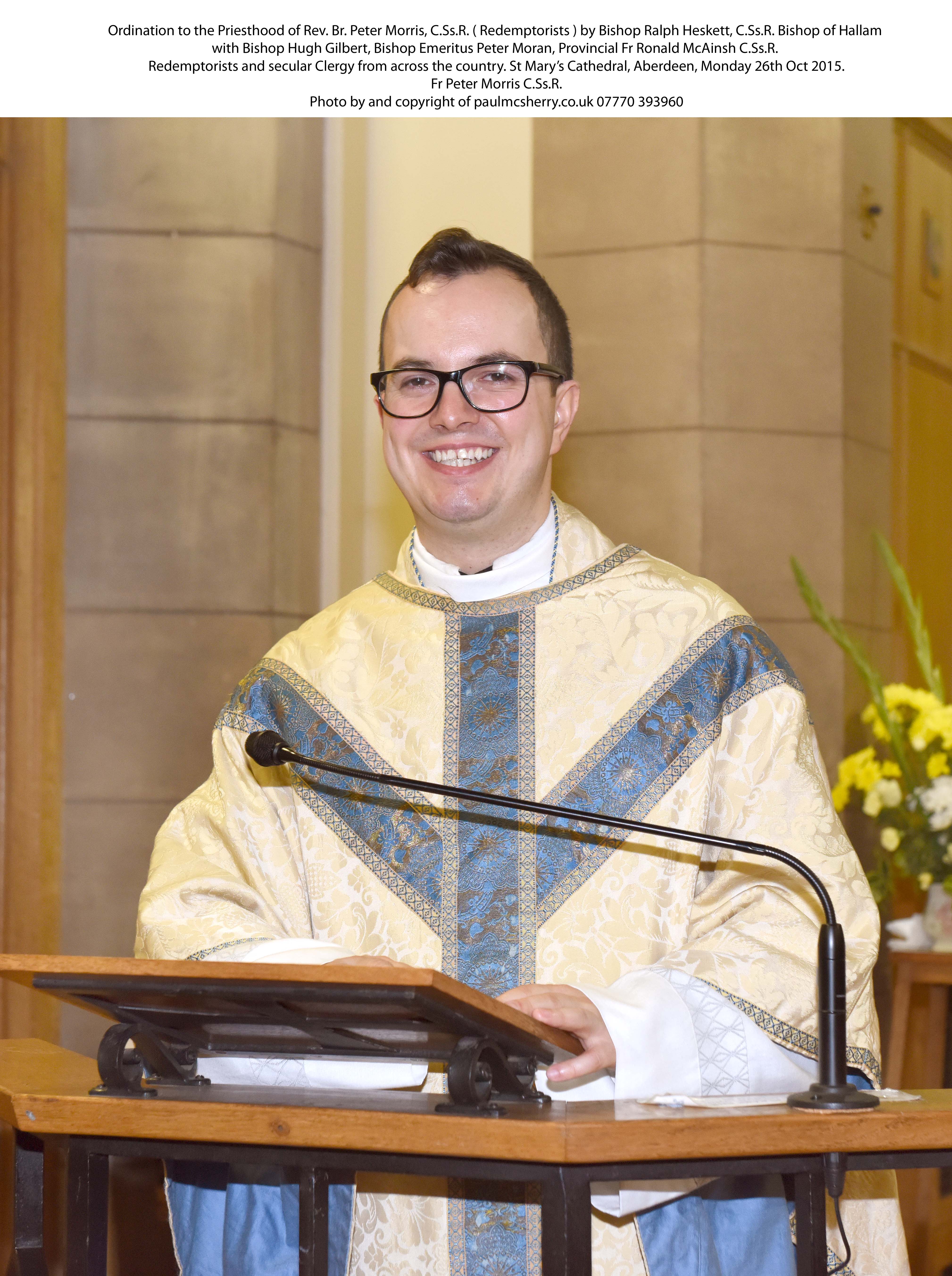 ordination fr peter morris c.ss.r. 107