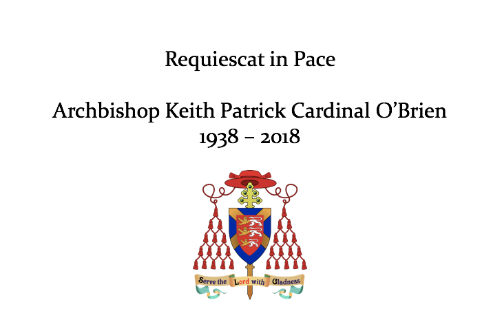 keith cardinal obrien rip