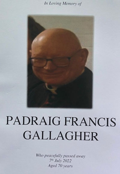 Padraig Gallagher 1