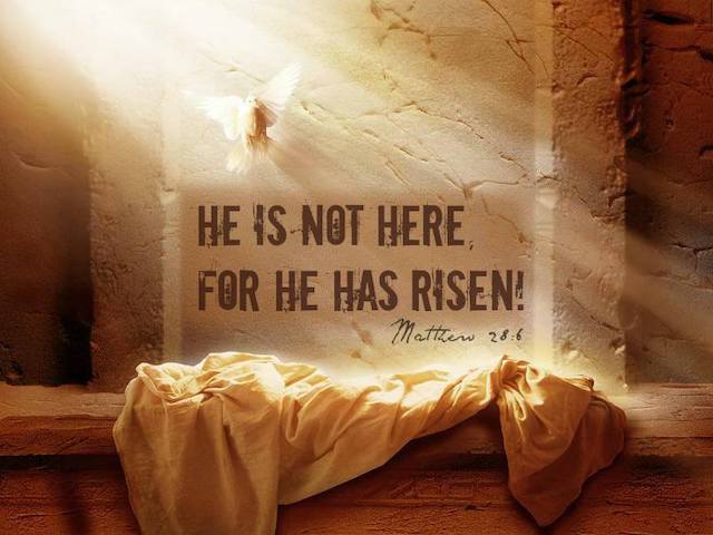easter 2022 empty tomb