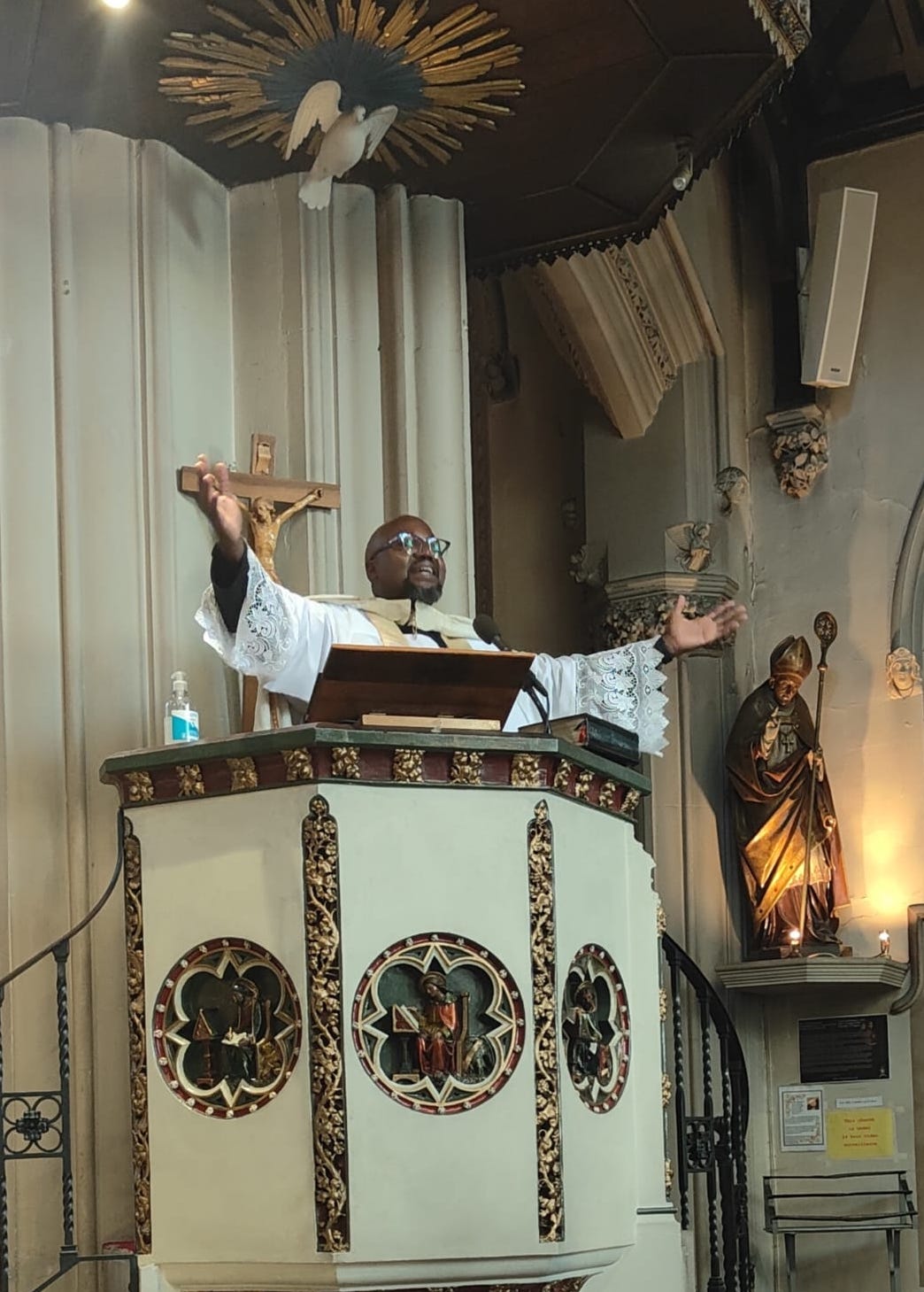 fr casper preaching clapham