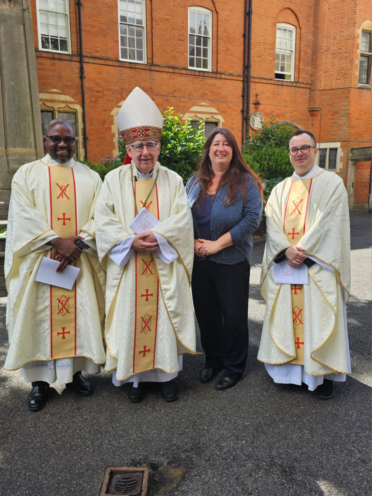 miss k pluckrose and bishop ralph cssr