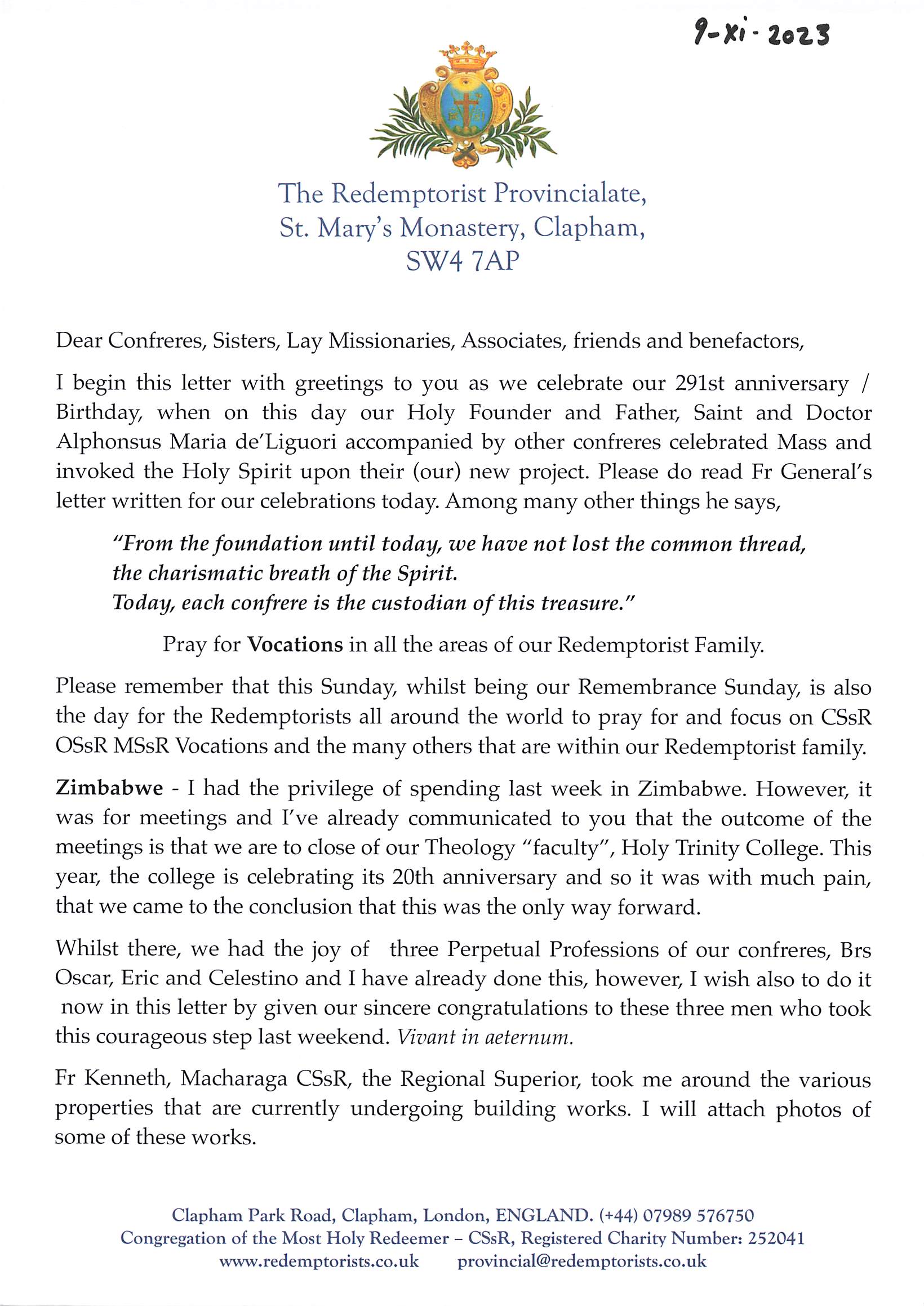 provincialletter9xi2023 page 1