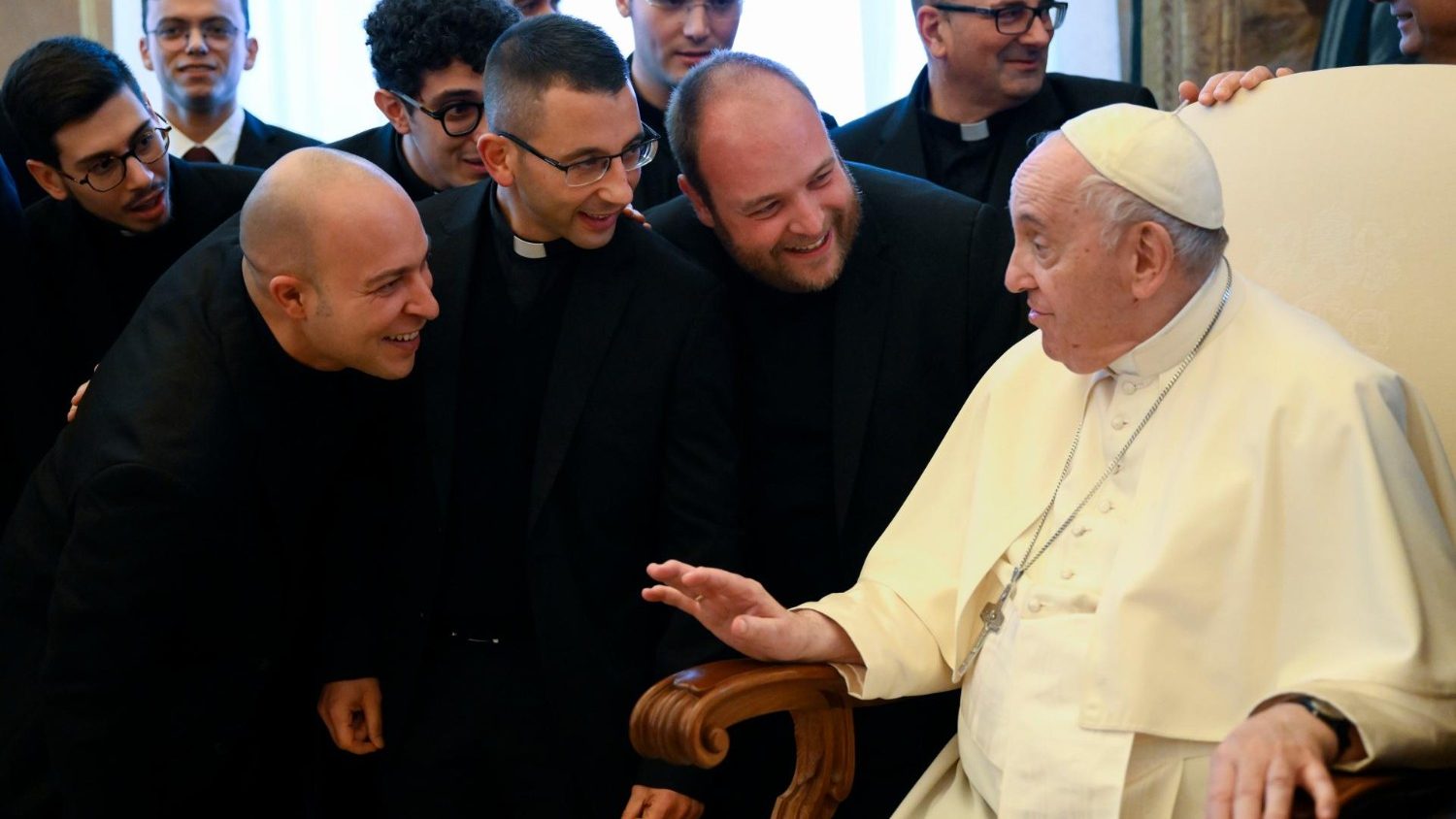 pope francis and priests