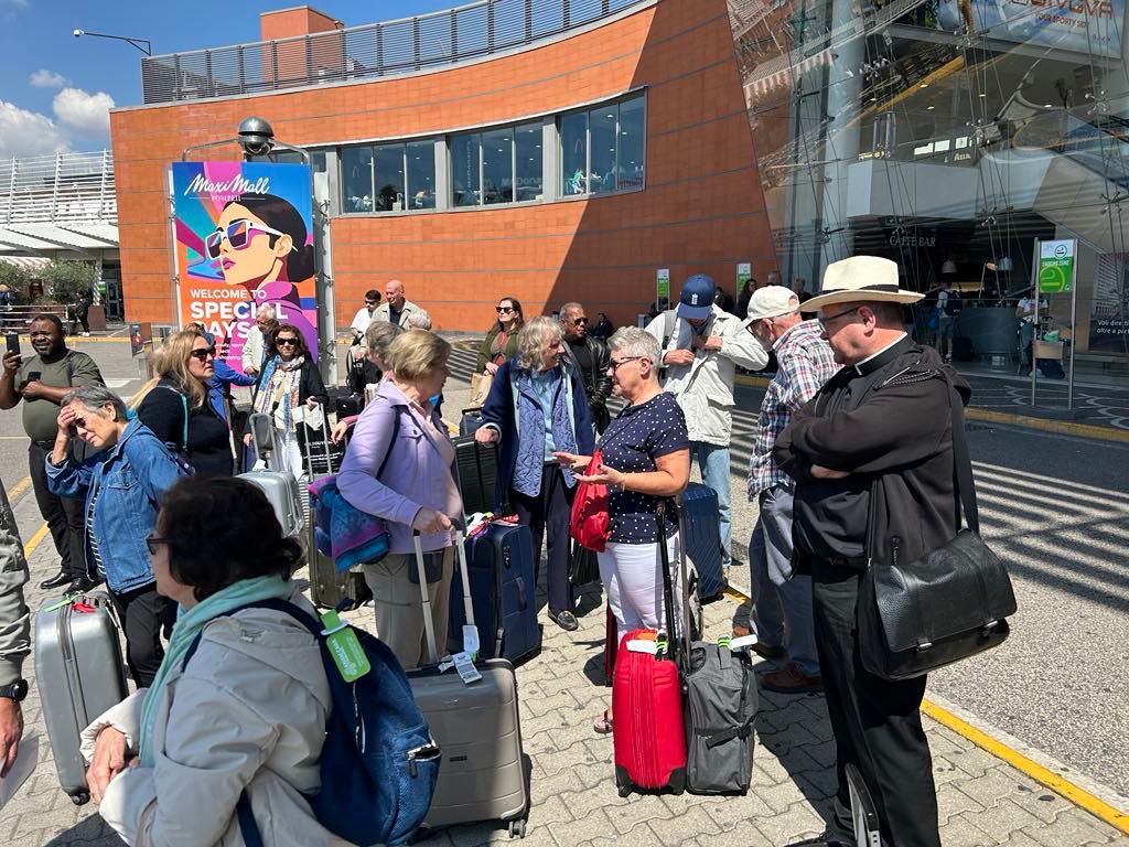 arrival at napoli