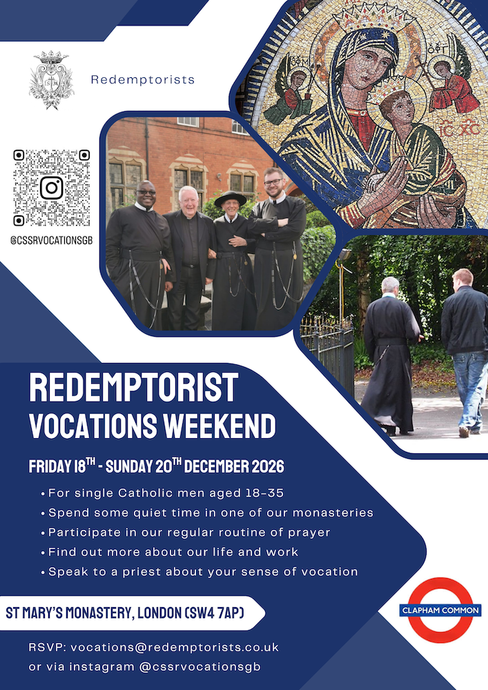 clapham vocations weekend