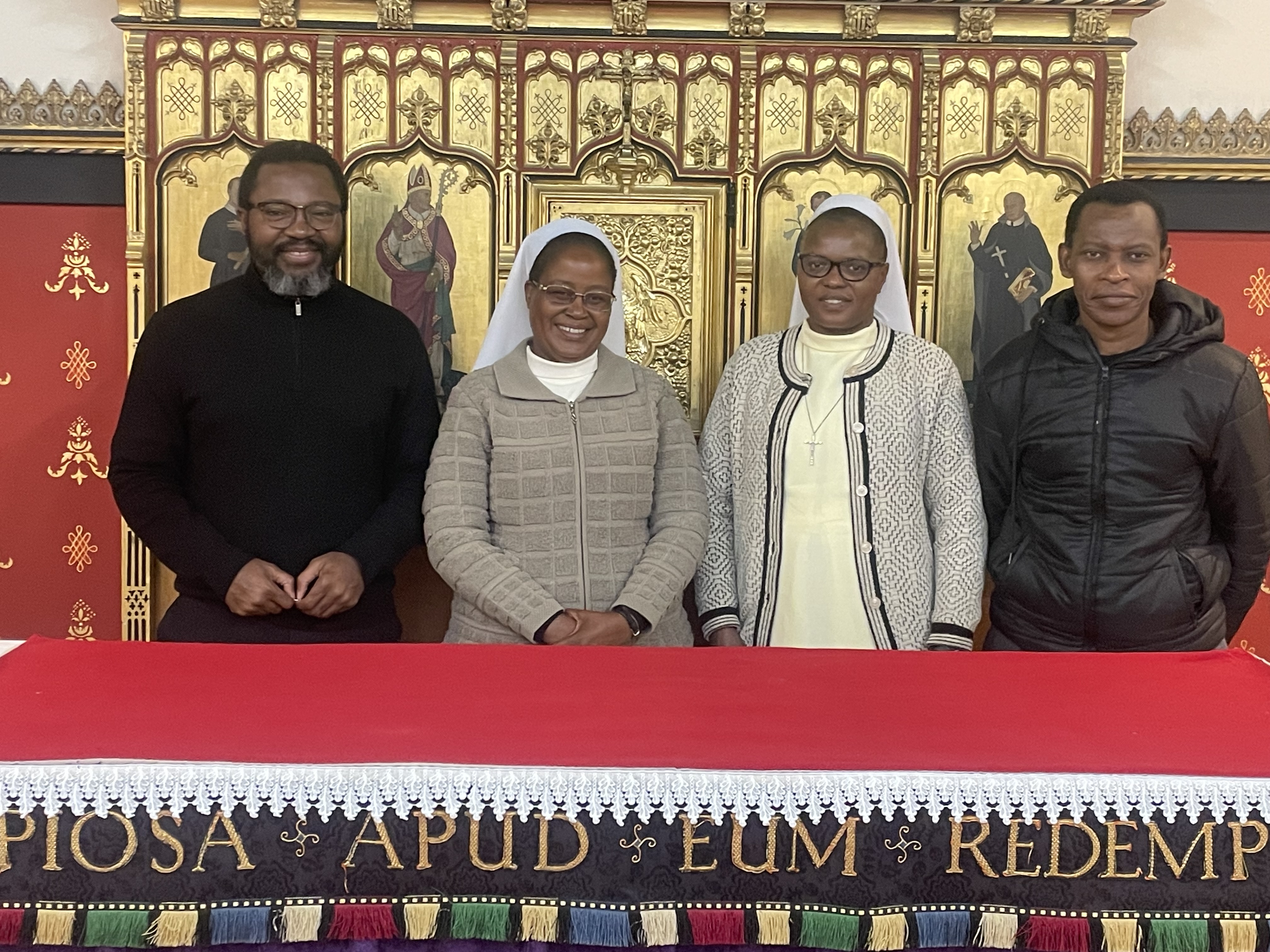 fr casper sr veronica sr elizabeth br david